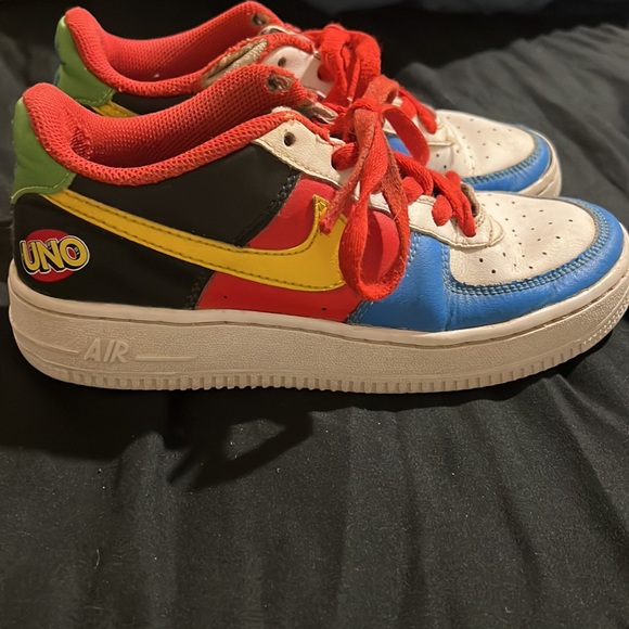 Nike Shoes Used Air Force Ones Limited Addition Uno Sneakers Poshmark